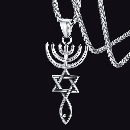 Messianic Seal of Jerusalem Necklace Amulet Pendant