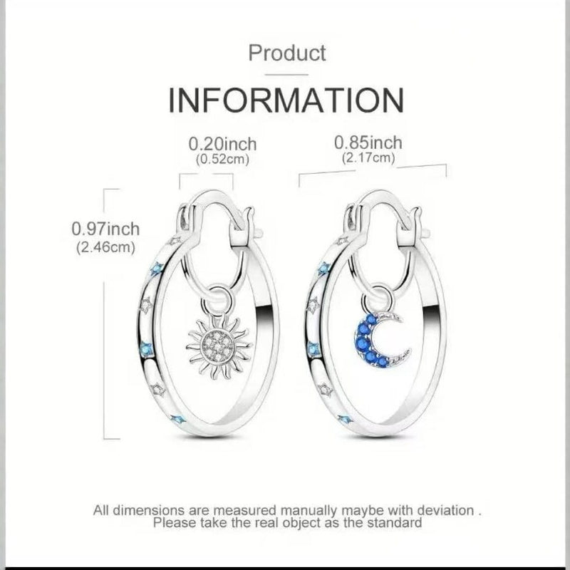 Sun & Moon Cycle Earrings