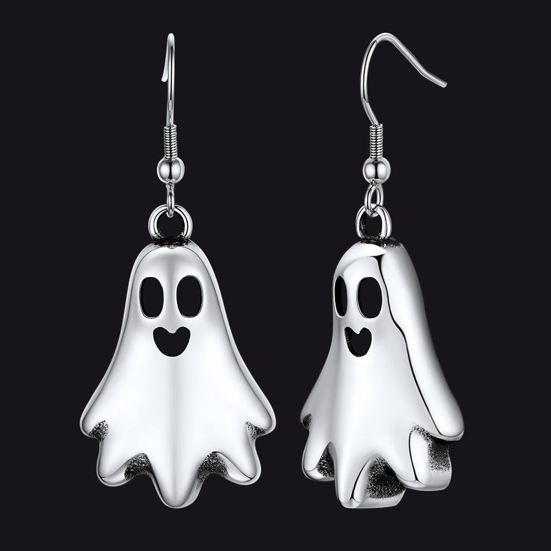 Halloween Ghost Dangle Earrings for