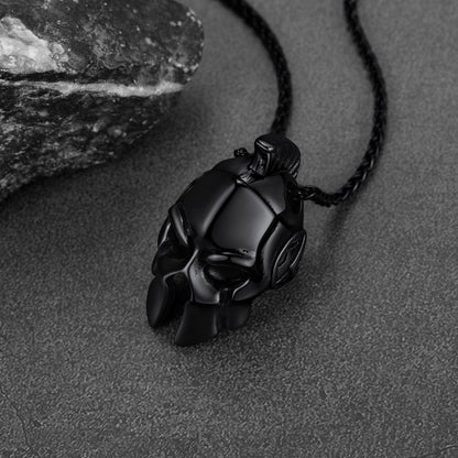 Flash Spartan Helmet Pendant Necklace Greece Jewelry for