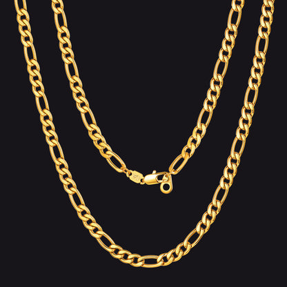 Figaro Link Chain Necklace for