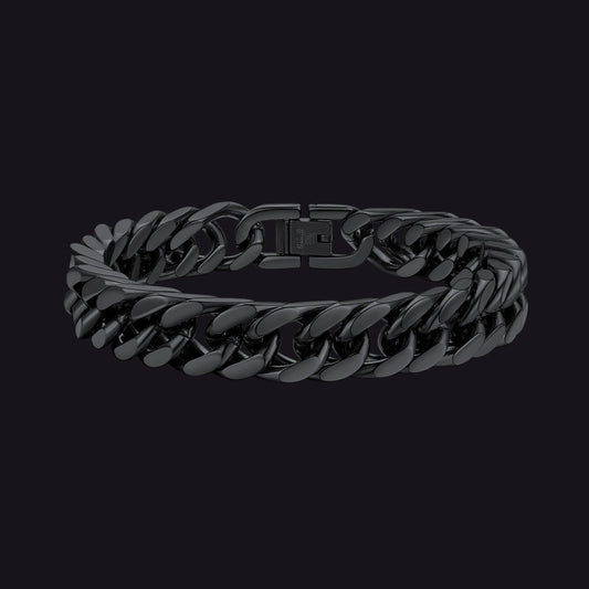 Thick Cuban Link Bracelet for in Stainless Steel