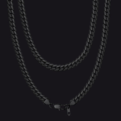 Thick Cuban Chain Stainless Steel Link Necklace for
