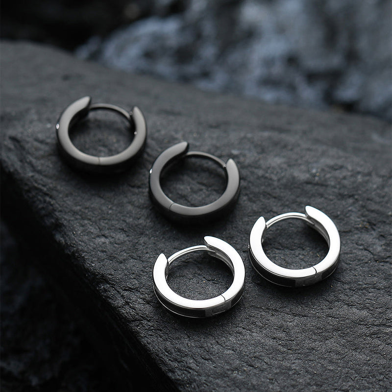 Huggie Hoop Earrings for & ��� 925 Sterling Silver, 10mm