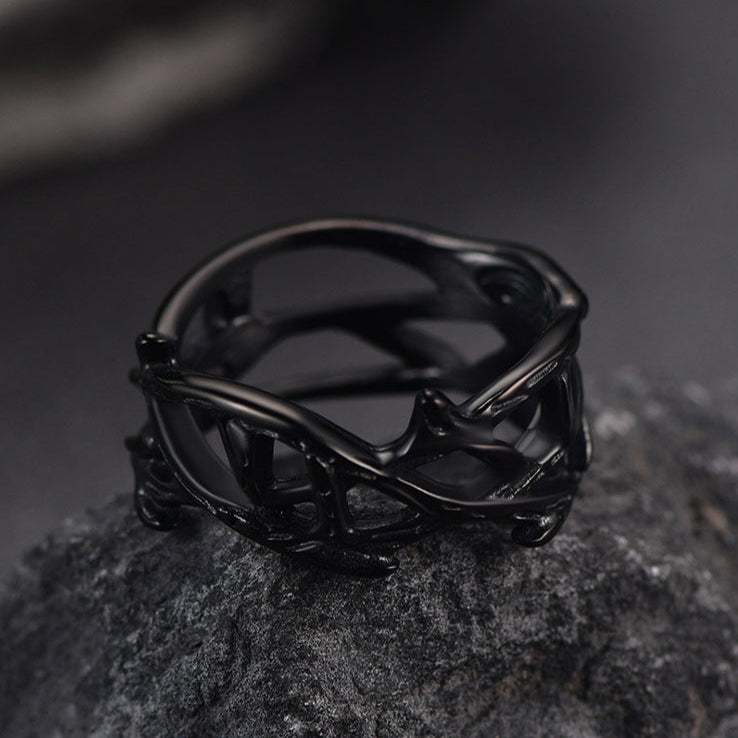 Christian Jesus Crown of Thorns Ring for