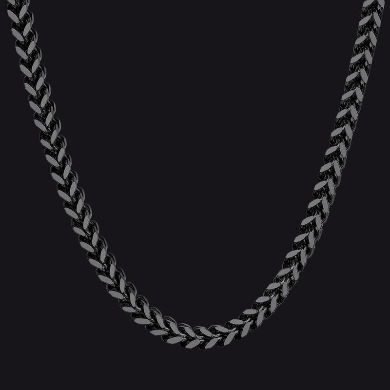 Franco Chain Link Stainless Steel Necklace for