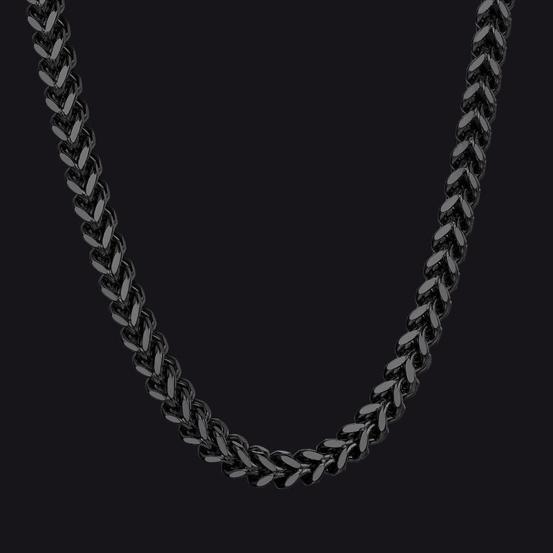 Franco Chain Link Stainless Steel Necklace for