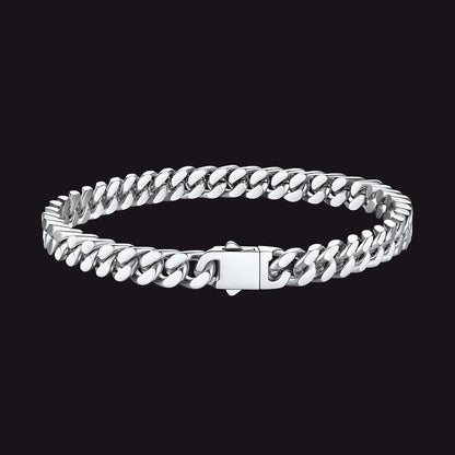 Miami Cuban Chain Bracelet 5/7/9/12mm Width Birthday Gift for