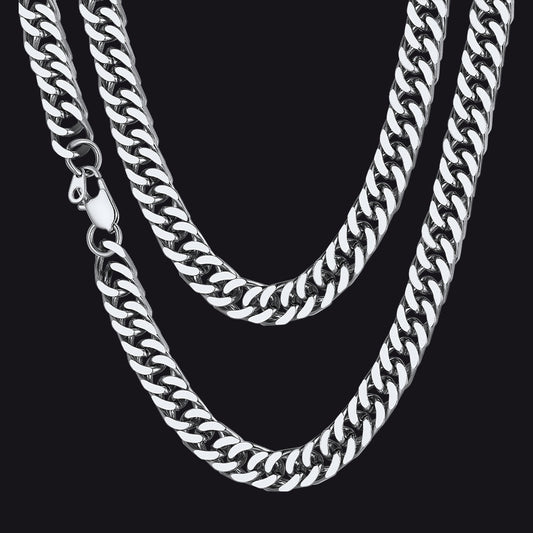 Heavy Miami Cuban Link Chain Necklace for