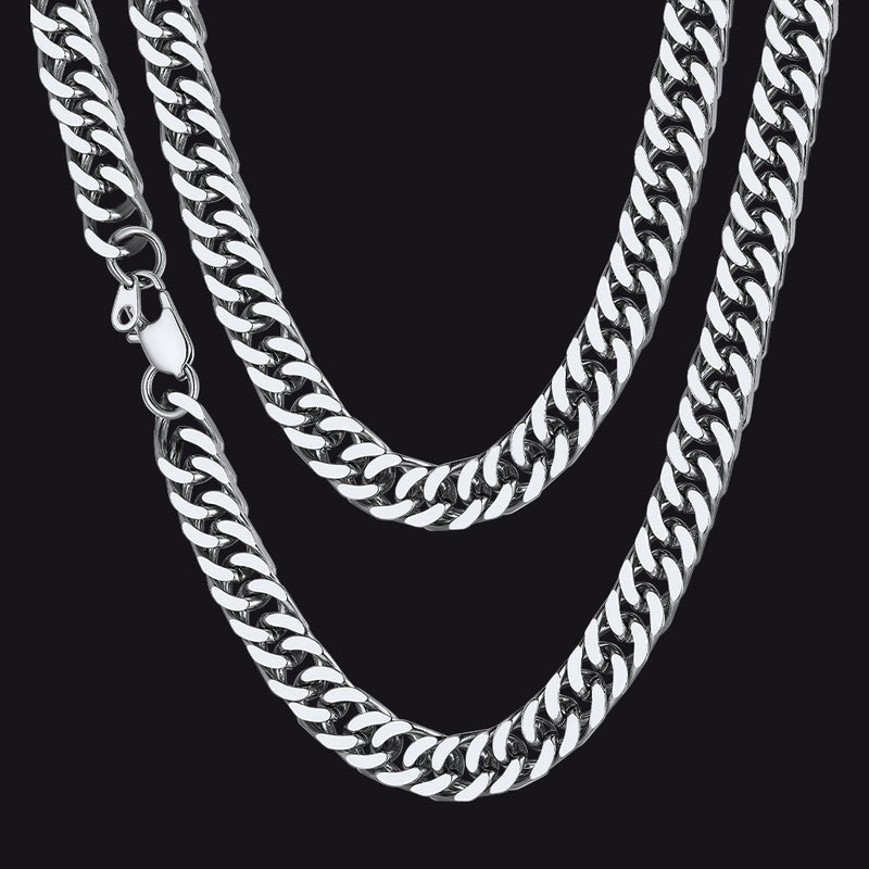Heavy Miami Cuban Link Chain Necklace for