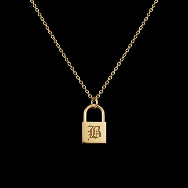Gothic Lock Necklace