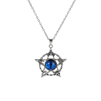 Pentacle of the Dragon���s Gaze Necklace