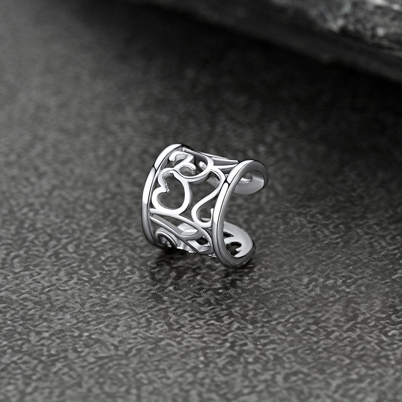 Celtic Knot 925 Sterling Silver Cartilage Ear Cuff