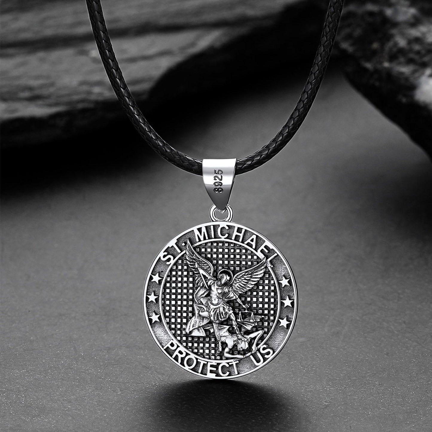 Archangel St. Michael Pendant Necklace for