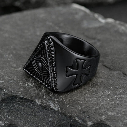 All Seeing Eye Ring Eye of Providence Ring for