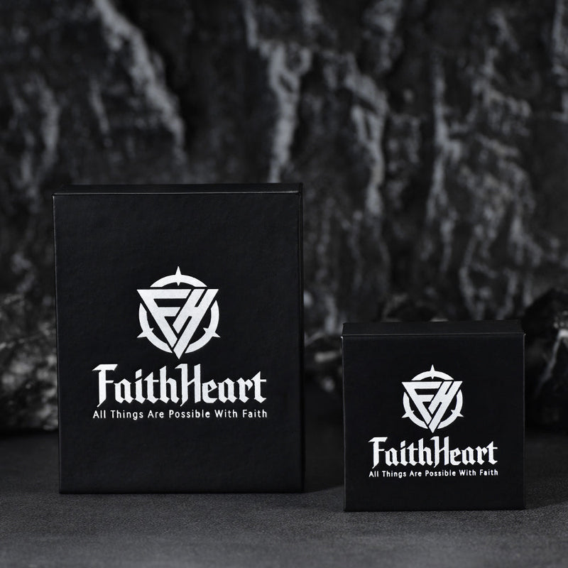Gothic Skull Necklace With Wing for