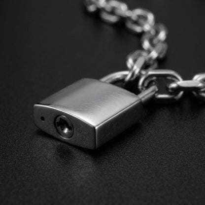 Heavy Lock Necklace