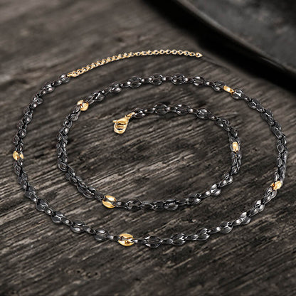 Pig Nose Stainless Steel Necklace