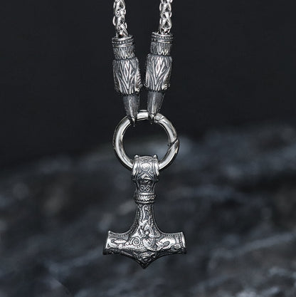 Raven & Hammer Stainless Steel Necklace