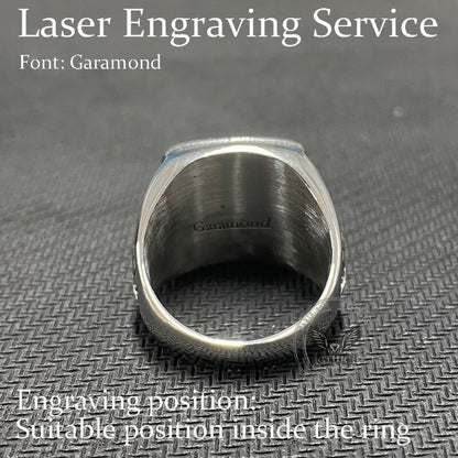 Scorpion Design Stainless Steel Signet Ring