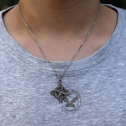 Celtic Knot Stainless Steel Pendant